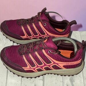 Merrell Siren Edge Womens Hiking Shoes Beet Red Fusion Coral J310563C Size 7